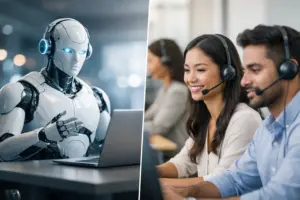 AI Chatbot vs Offshore Agents
