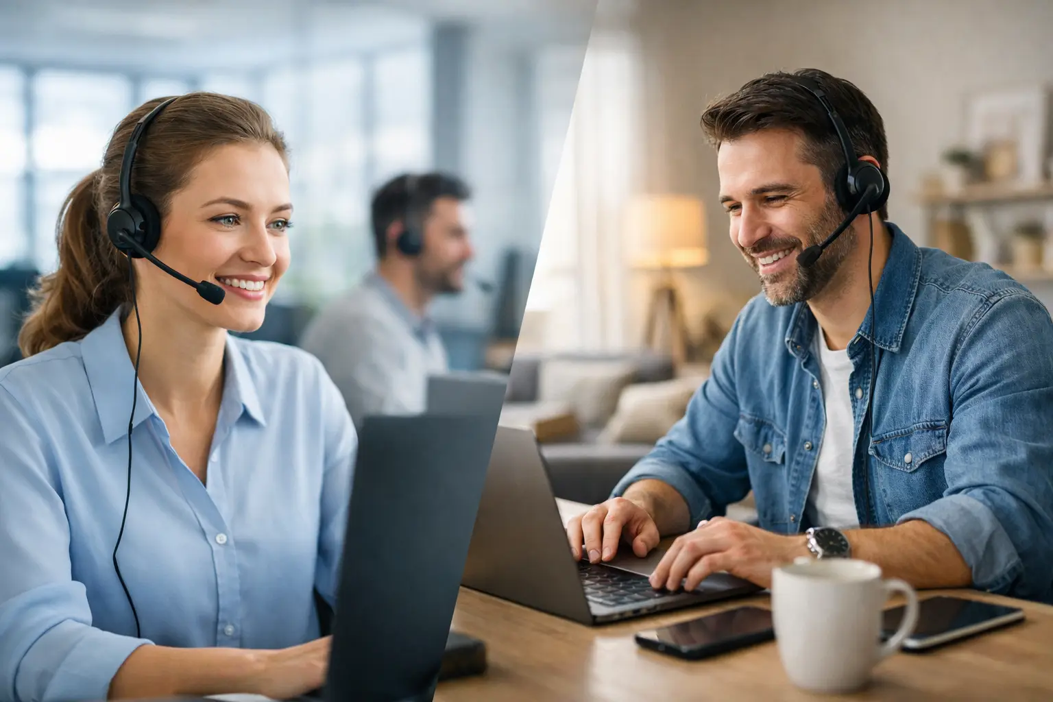 Beste model voor hybride klantcontact