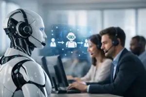 hoe werkt AI escalatie naar agents