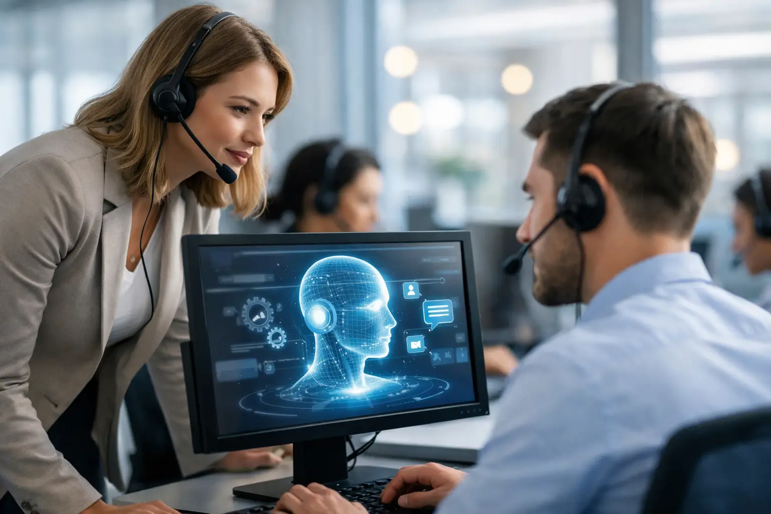 Call center automation AI werkt alleen met regie