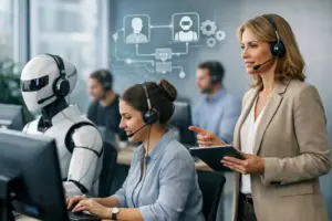 Hybride klantenservice werkt alleen met regie