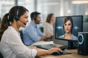 Review AI voice agents voor contact centers
