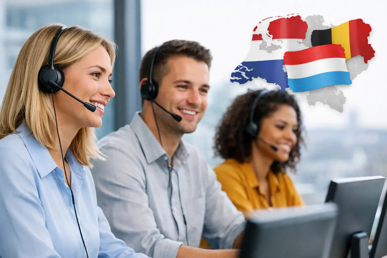 Meertalige support teams voor Benelux op schaal